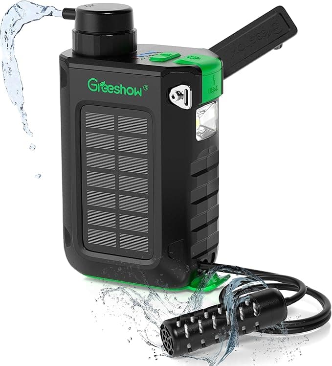 GS-2811 Portable Electric Camping Water Filter