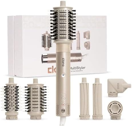 Clara Multi Styler for All Hair Types – 6-in-1 Styling Tool with Auto-...