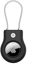 Belkin Secure Holder with Wire Cable for Apple AirTag, Black
