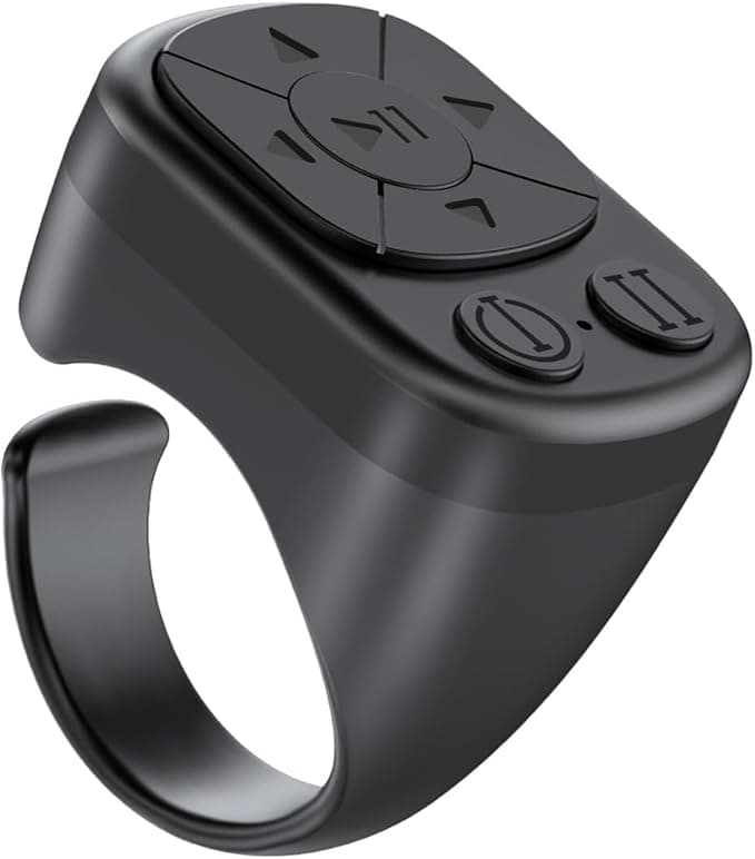Wireless TikTok Scrolling Ring, Bluetooth Remote Control Ring for iPho