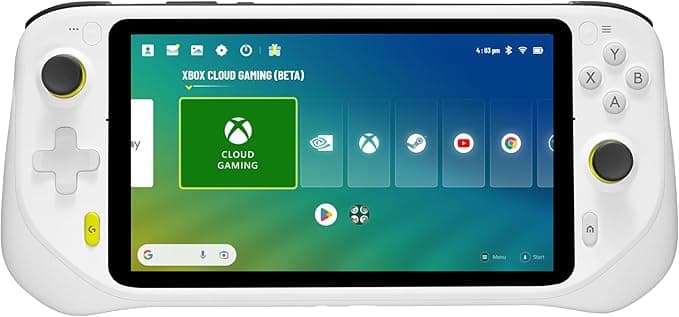 Logitech G Cloud Gaming Handheld, Portable Gaming Console with Long-Ba