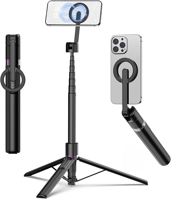 TONEOF 173cm Magnetic Selfie Stick Tripod