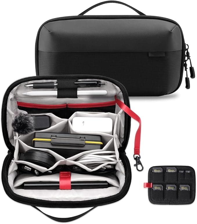 KASTWAVE Waterproof Electronics Organizer Bag for Travel