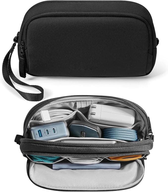 Electronic Organizer Travel Case, Water-Resistant Tech Pouch