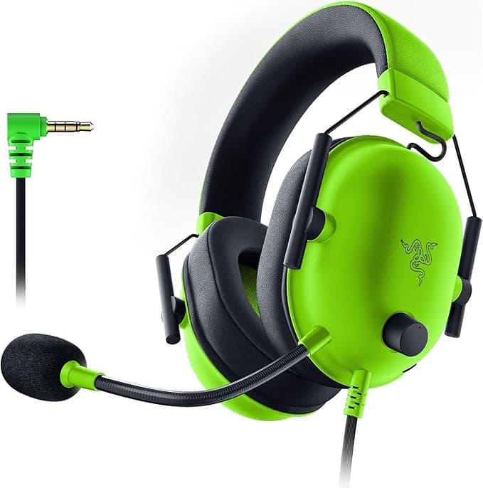 Razer Blackshark V2 X Gaming Headset: 7.1 Surround Sound 50mm Drivers 