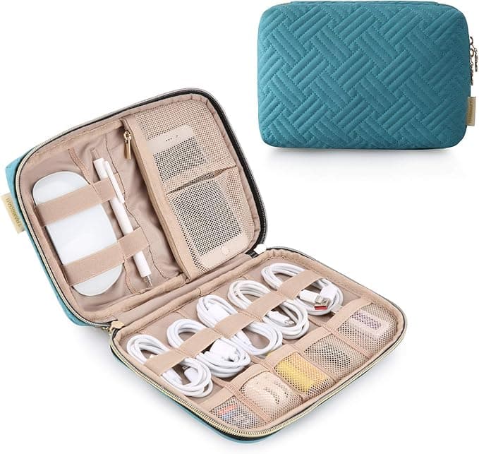 BAGSMART Electronic Organizer Small Travel Cable Organizer