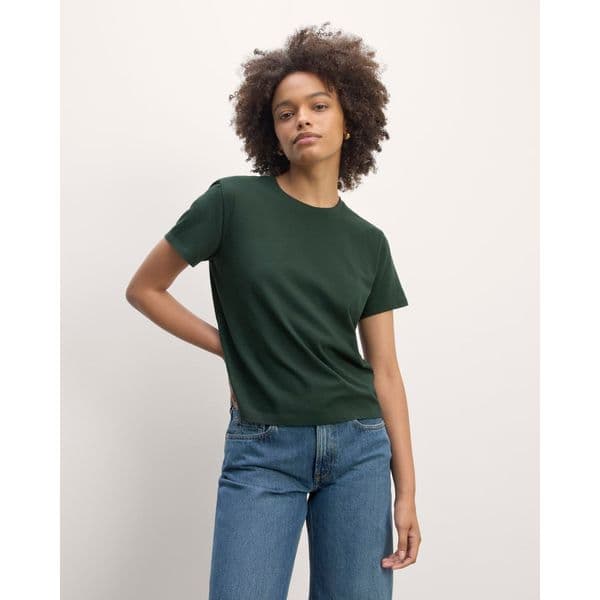 EVERLANE | The Box-Cut Tee in Essential Cotton