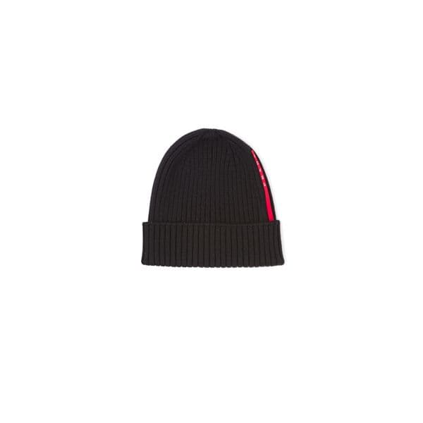 PRADA | Logo Ribbed-Knit Wool And Cashmere Beanie