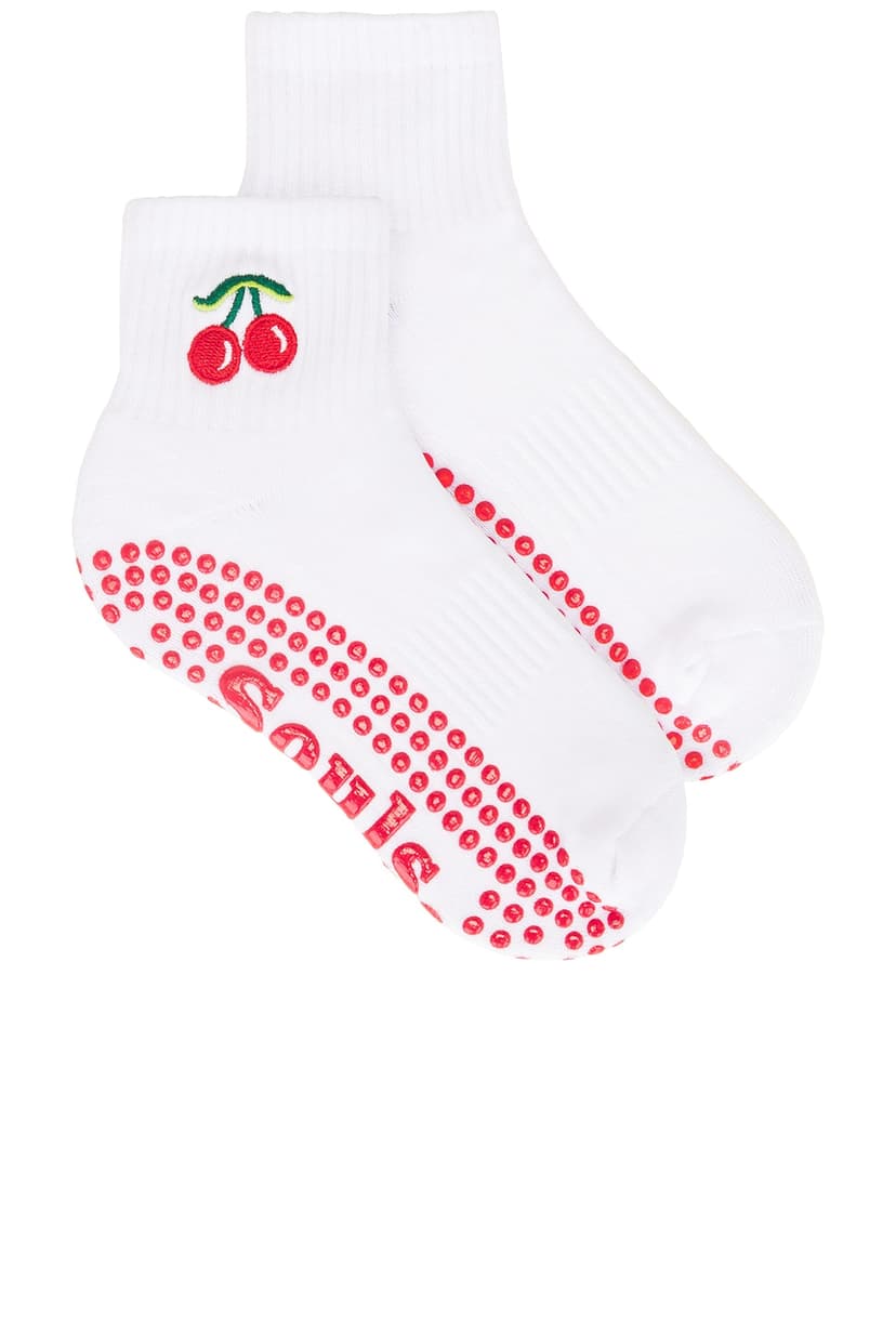 REVOLVE | Very Cherry Grip Socks