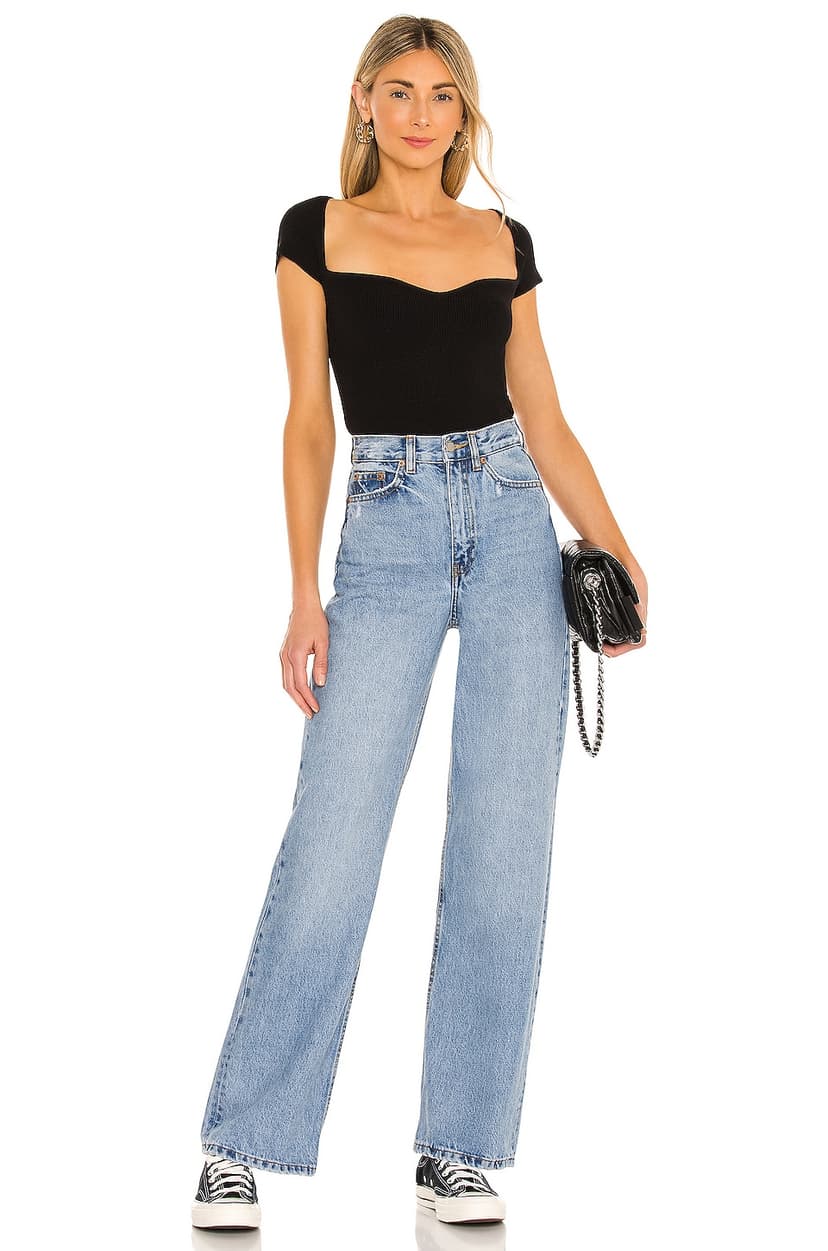 REVOLVE | Echo Wide Leg Jeans