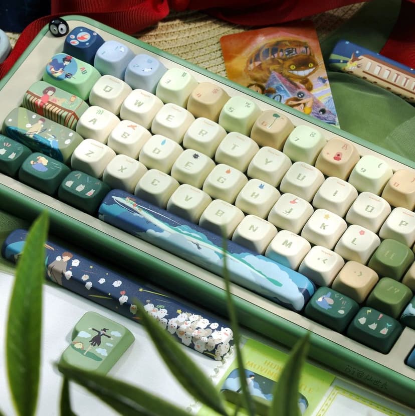 Keyboard Kraft | Studio Ghibli Films 144 Keycaps Set