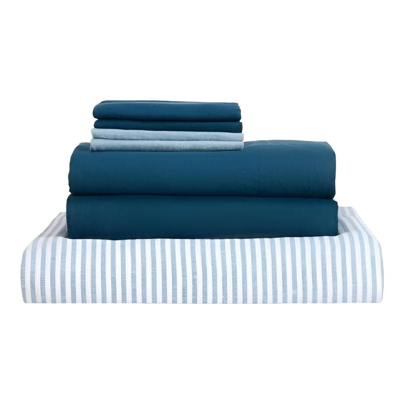BROOKLINEN | Washed European Linen Hardcore Sheet Bundle 