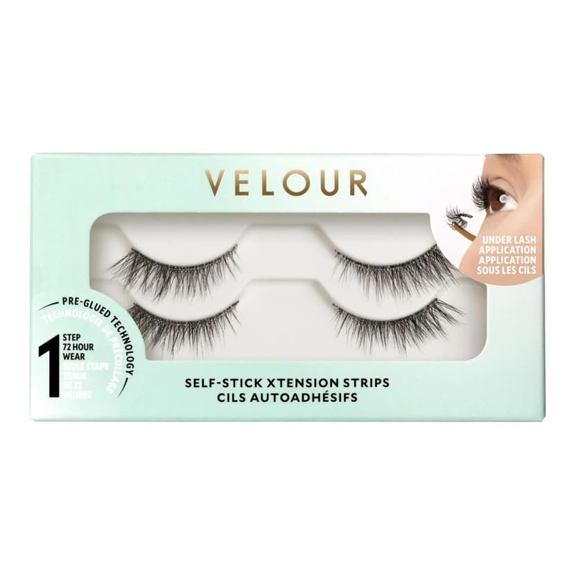 VELOUR BEAUTY | Self-Stick Lash Xtension Strips