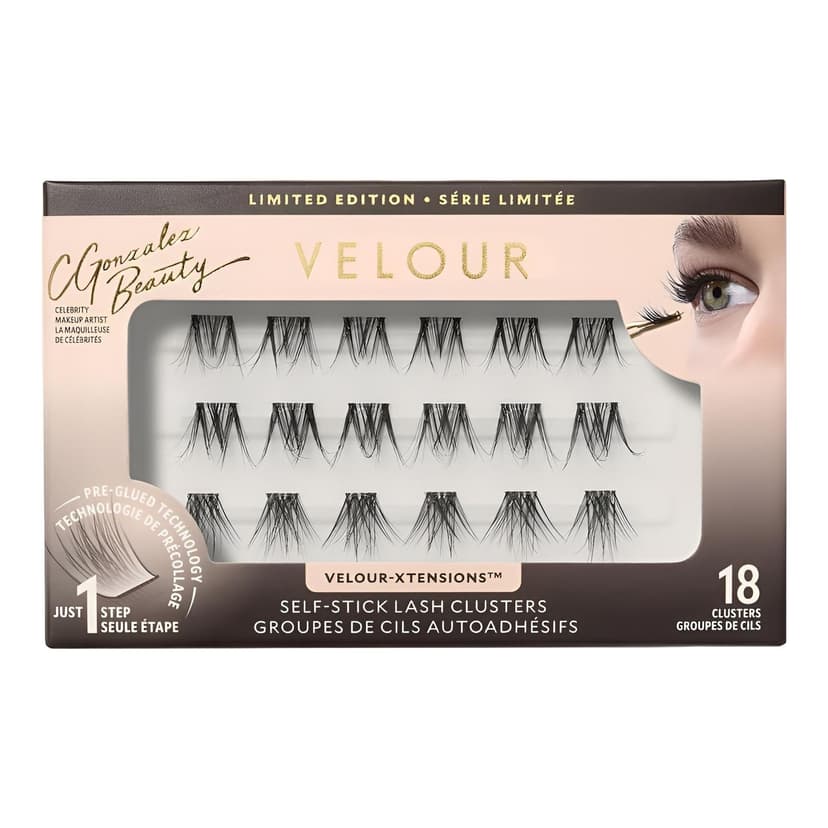 VELOUR BEAUTY | Velour x CGonzalez Beauty Self-Stick Lash Clusters