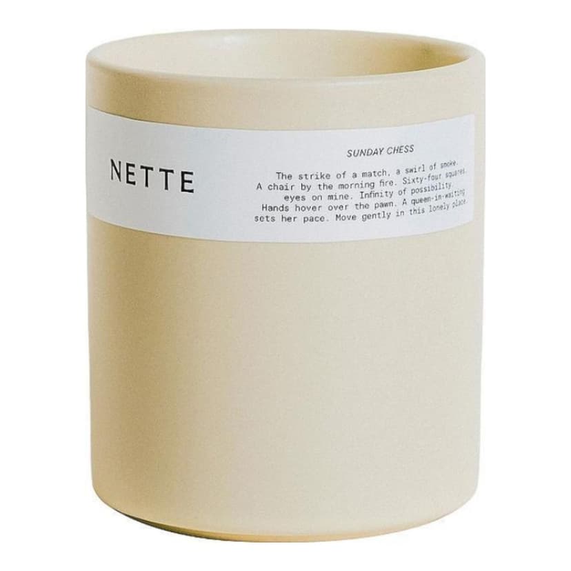 NETTE | Sunday Chess Scented Candle