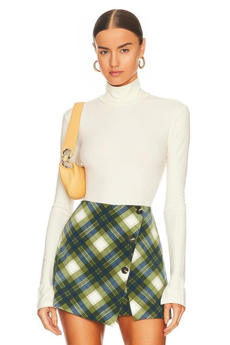 REVOLVE | Turtle Neck Bodysuit In Ivory