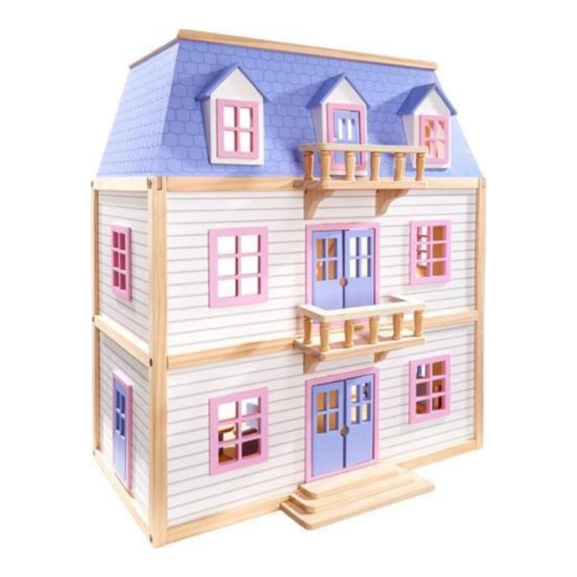 MELISSA & DOUG | Multi Level Wood Dollhouse