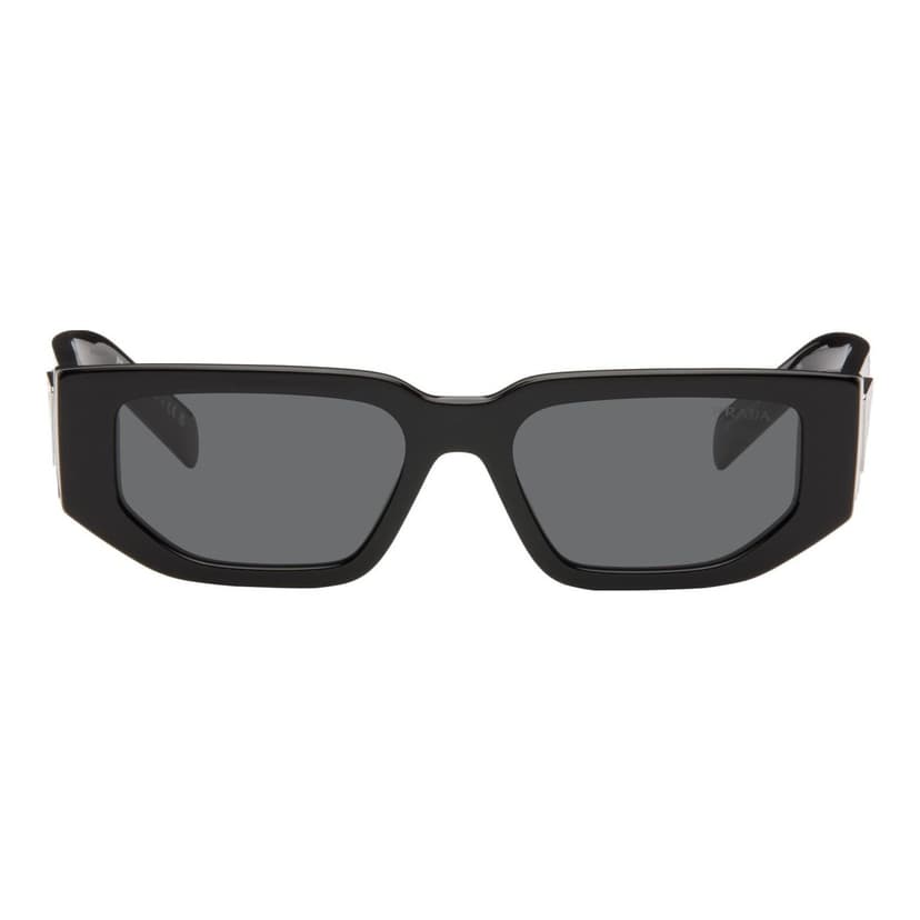 PRADA | Black Triangle Logo Sunglasses