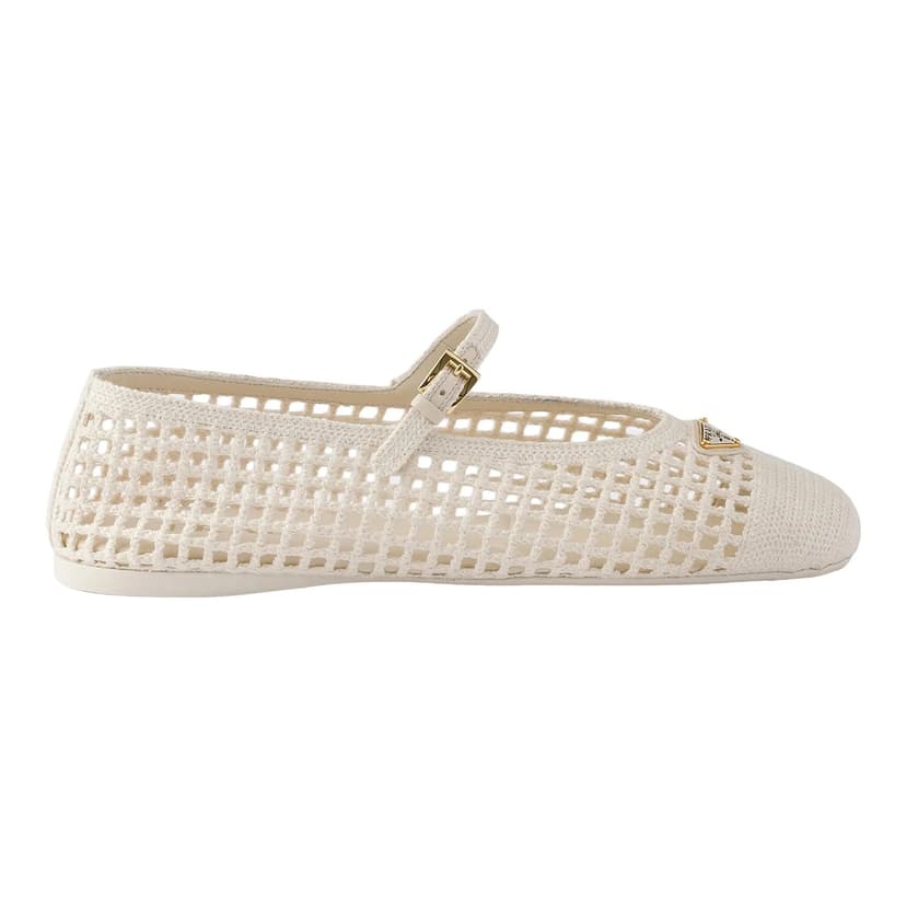 PRADA | Crochet Ballerinas