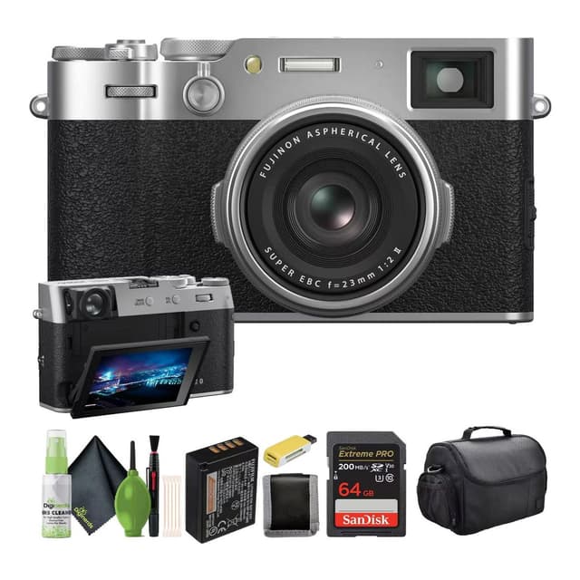 Fujifilm | X100VI Digital Camera + 64GB Card + Starter Bundle 