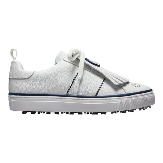 G/FORE | Durf Saddle Stripe Leather Kiltie Golf Shoe