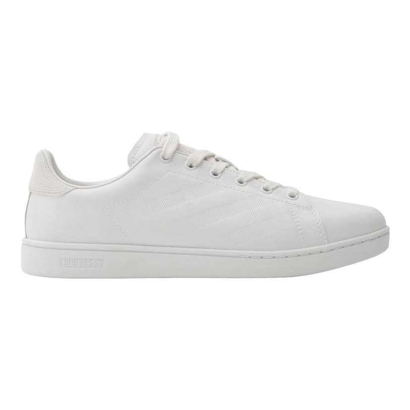 Burberry | Embossed Check Leather Set Sneakers