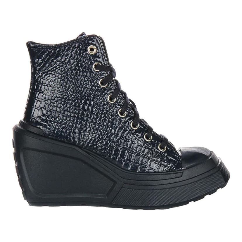 Converse | Chuck 70 De Luxe Wedge Platform Leather Sneaker