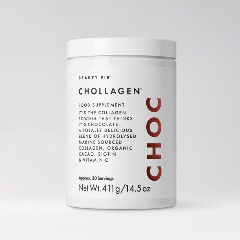BEAUTY PIE | Hydrolysed Marine Collagen Peptides Organic Cacao Biotin & Vitamin C Food Supplement Powder