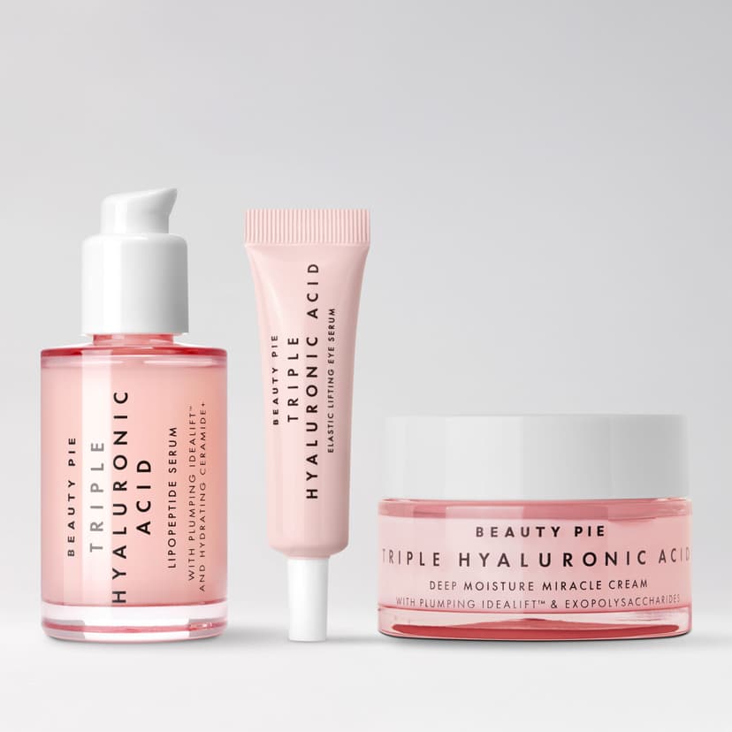BEAUTY PIE | Triple Hyaluronic Acid Skincare Kit
