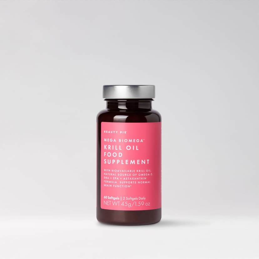 BEAUTY PIE | Mega Bio-Omega Krill Oil Food Supplement