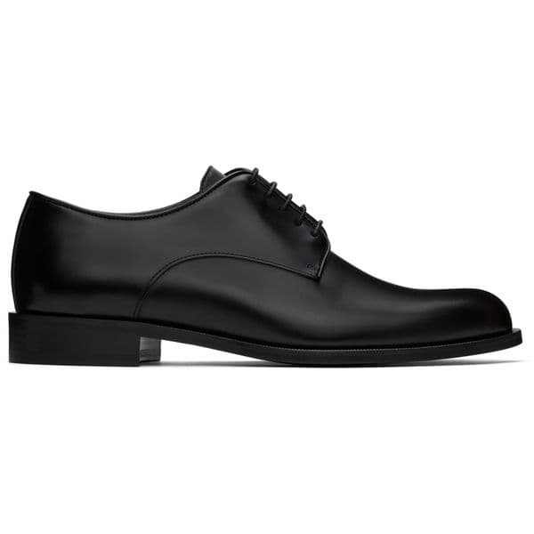 ARMANI | Giorgio Black Leather Derbys