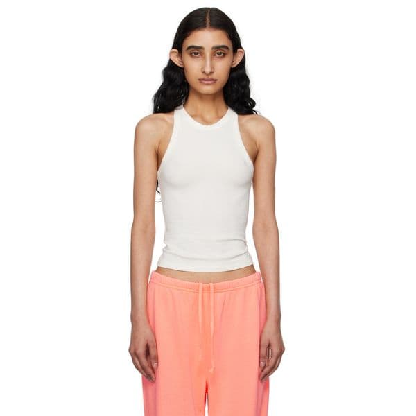 SKIMS | Cotton Jersey Crew Neck Tank Top