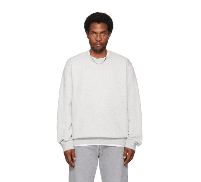SKIMS | Fleece Lounge Crewneck Sweatshirt